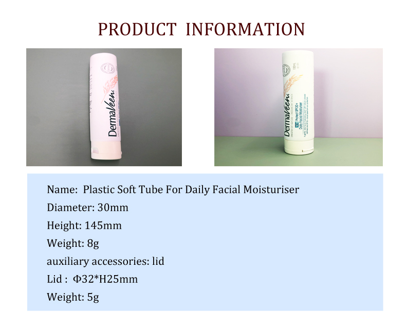 soft tube for daily facial moisturiser