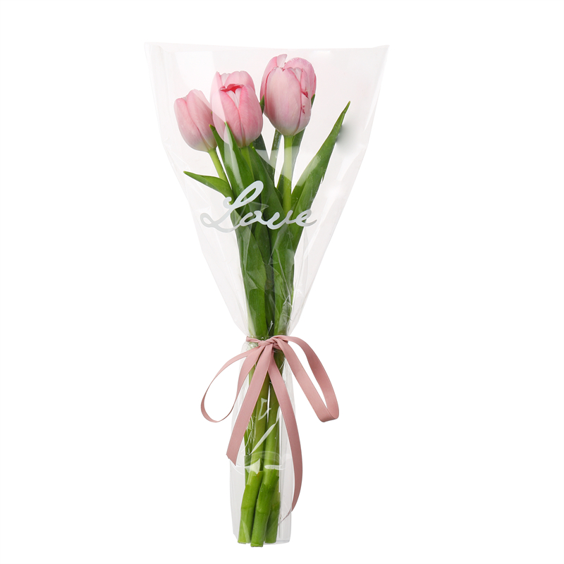 Clear Cello Flower Bouquet Sleeves