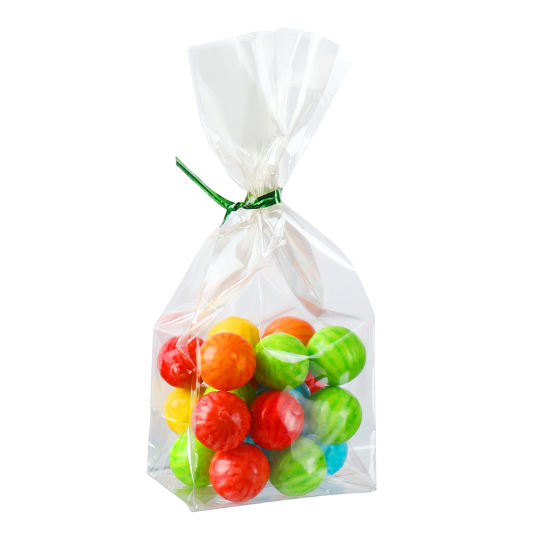 Eco Friendly Cellophane Cross Bottom Bags