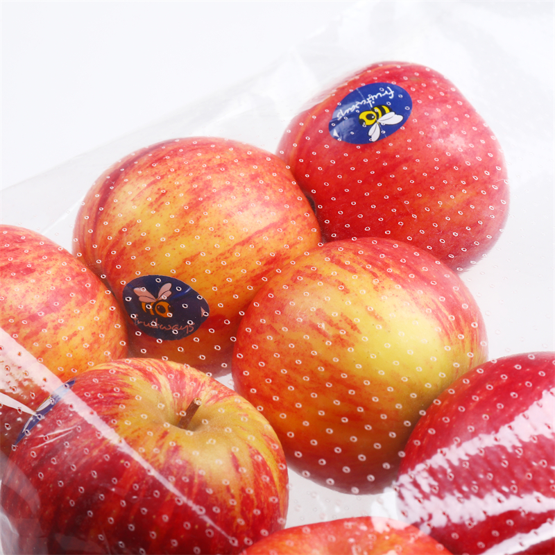 Cellophane Macro Micro Perforated Produce Bag Anti-fog