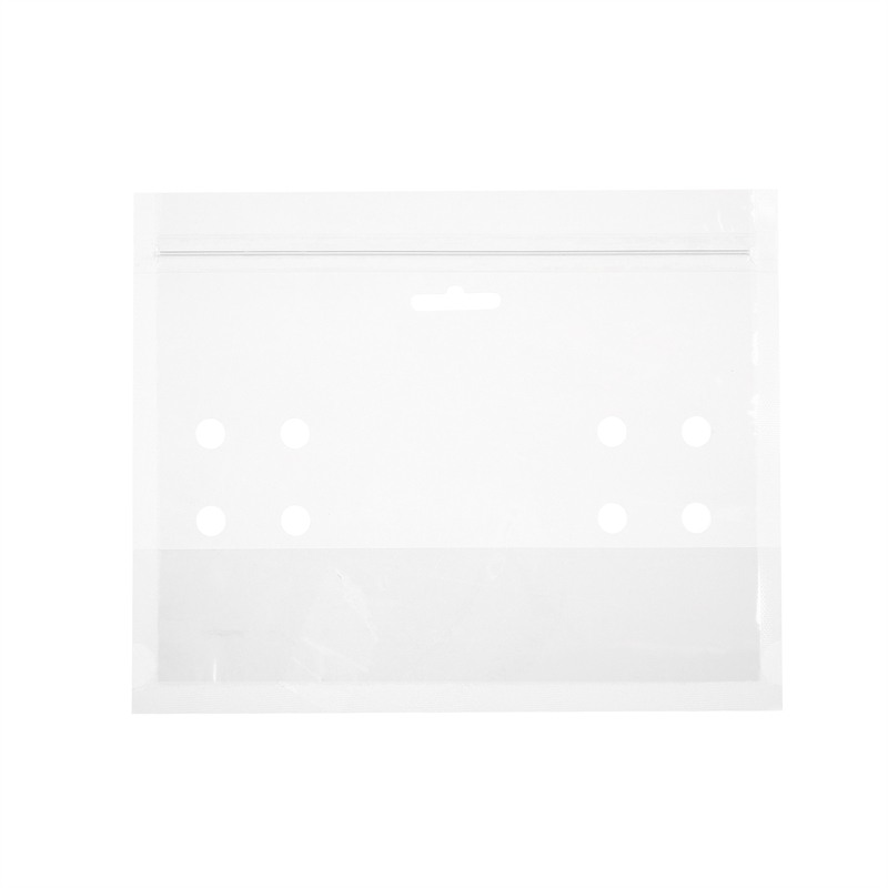 Reclosable Flat Bottom Cellophane Bag With Die-cut Handle