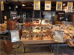 Our Bread Bags Displayed in the Supermarket