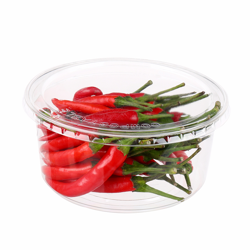 Industrial Compostable PLA Clear Deli Food Box