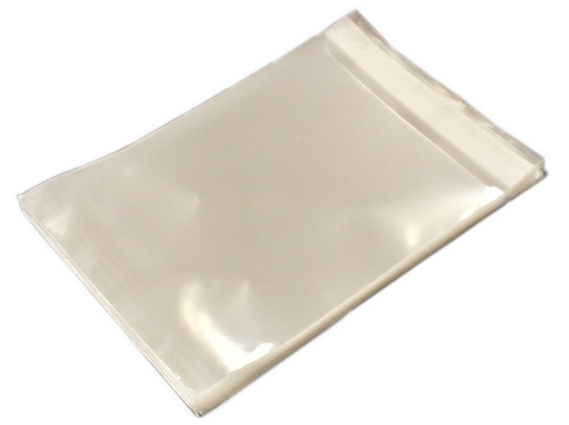 Clear Bio PLA Adhesive Closure Bag Food Grade