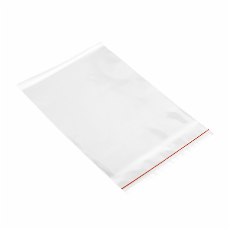 Clear Bio PLA Adhesive Closure Bag Food Grade