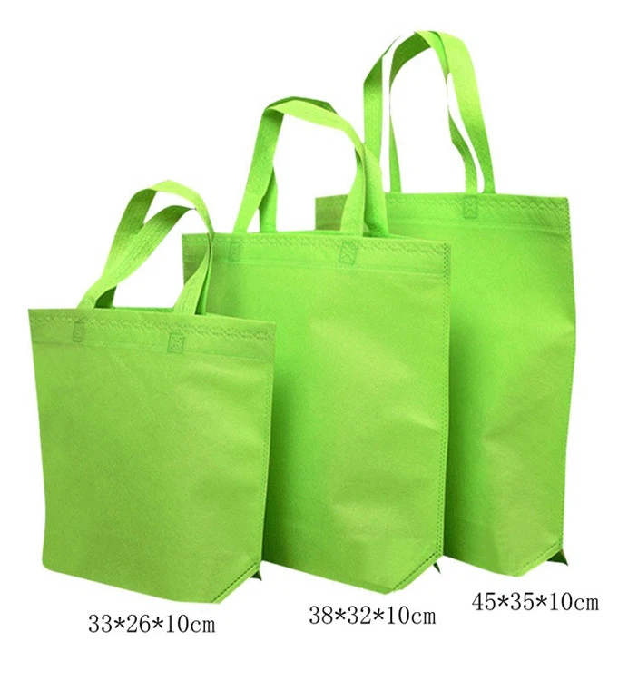 Sustainable PLA Handle Non-woven Shopping Bags