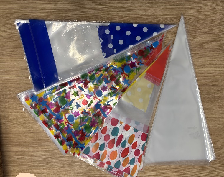 Plant Based Clear Cellulose Cone Bags
