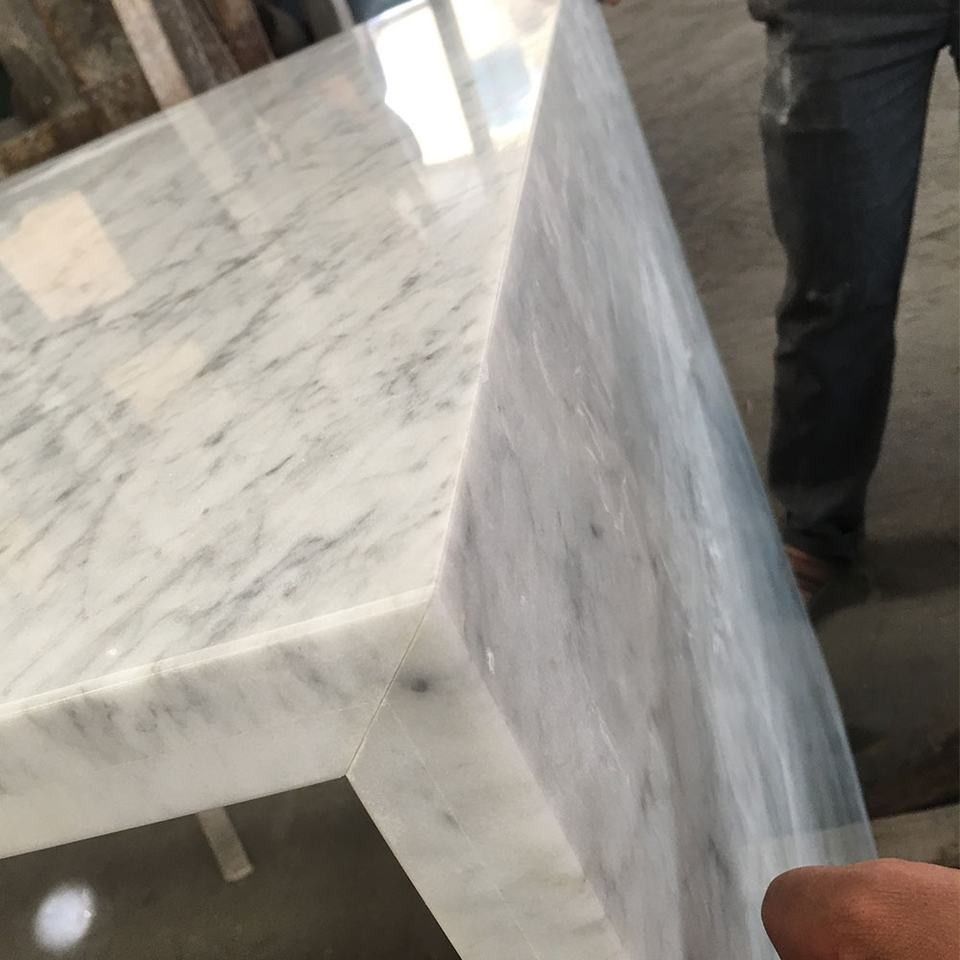 Bathroom Countertop Carrara White Marble