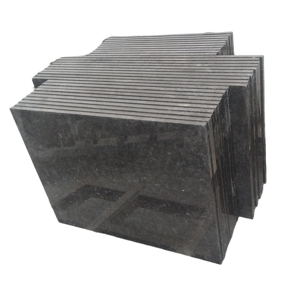 Angola Black Granite Tiles Stone Island Vanity Top