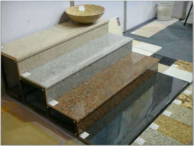 Granite Tiles Stairs