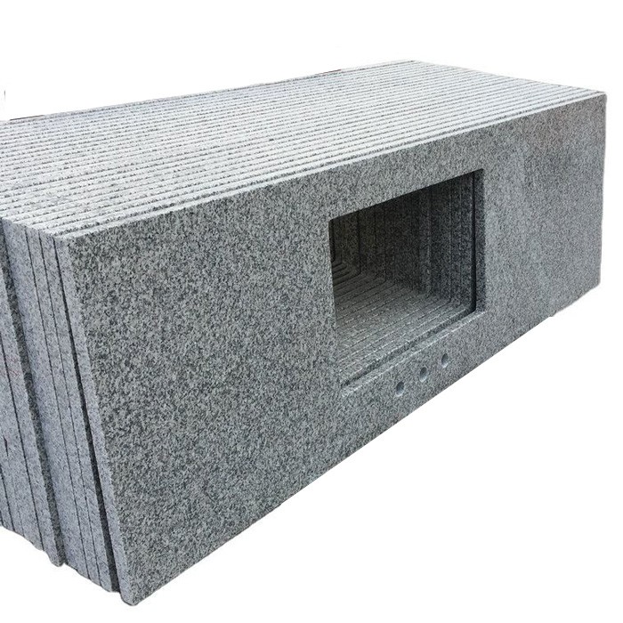 Granite Sesame White Granite Slab Grey Granite Slab