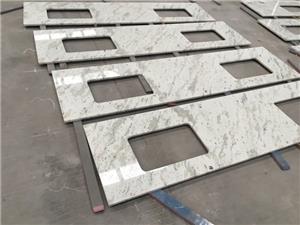 Jade White Granite Kitchen Countertop