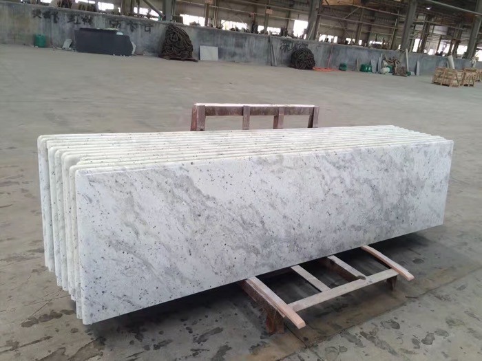 Jade White Granite Kitchen Countertop