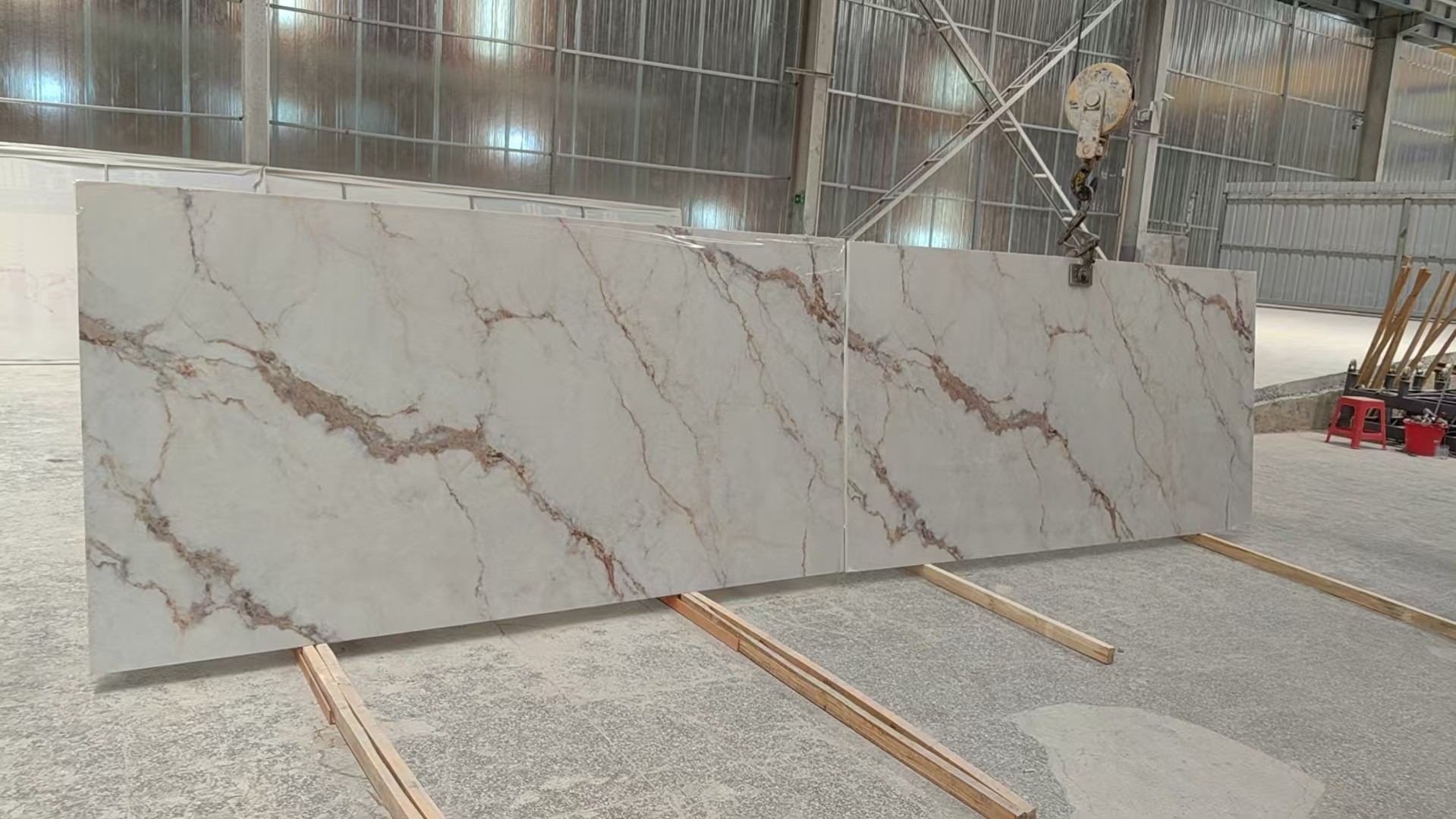 Artificial stone printing plate