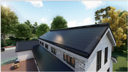 solar roof tiles terracotta