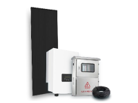 Hybrid grid with energy storage inverter system