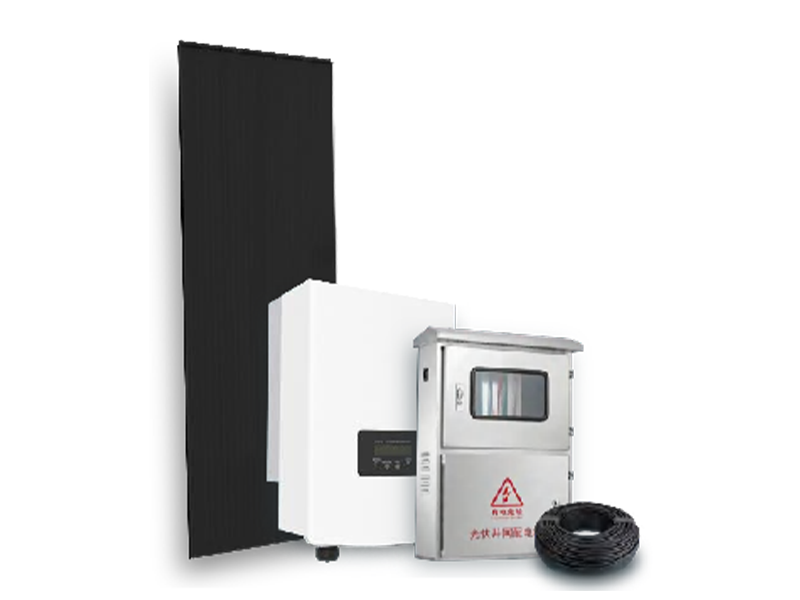 Hybrid grid with energy storage inverter system