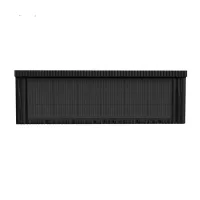Black Solar aesthetic metal tile kit L series solar tile
