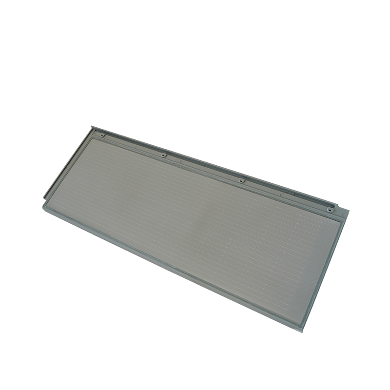 Grey Solar system panels solar roof tiles slate