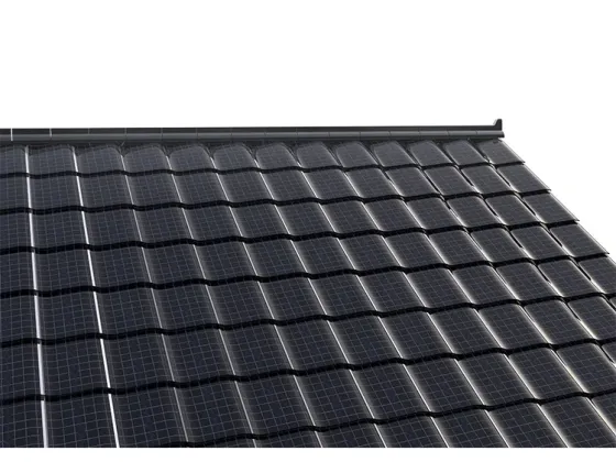 Buet solarfliser med klassisk estetikk