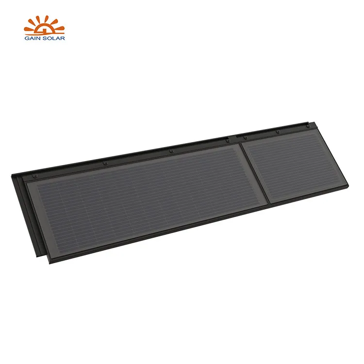 T Max O Düz Güneş pili elektrikli Kil PV kiremit