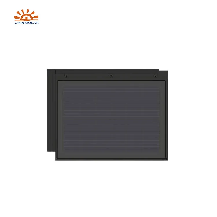 T Max O Düz Güneş pili elektrikli Kil PV kiremit