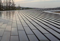 90W Solcelleskifer helvetesild O max-serien Svart solcelletakstein