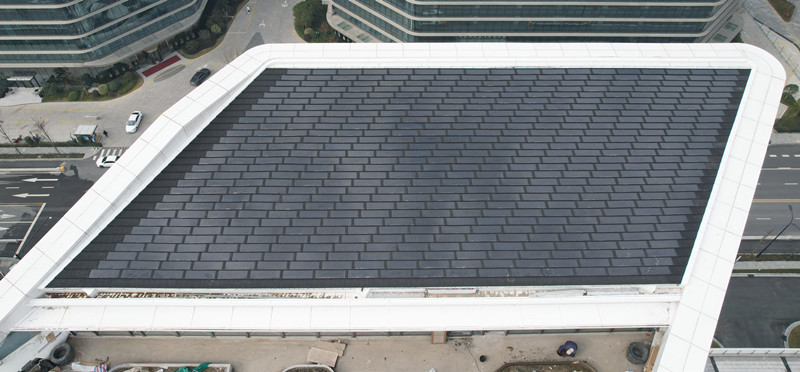 solar house roof tiles