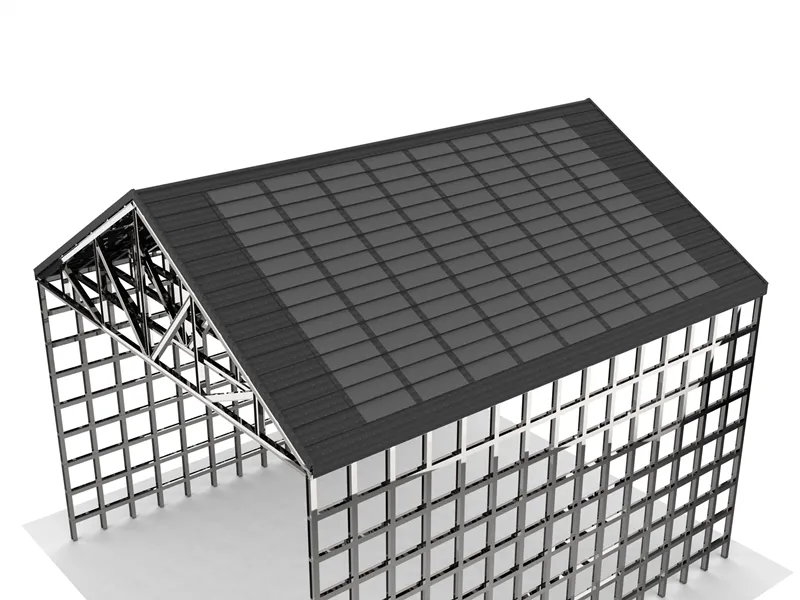 bardeaux solaires de toit de tuiles en métal de picovolte de toiture légère de 80w pour la construction