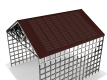 80w Ελαφριά σκεπή pv Μεταλλικά πλακίδια ηλιακός έρπητας ζωστήρας στέγης για οικοδομές