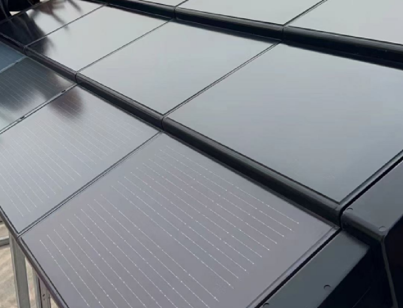 slate tile solar panels