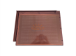 Flat roof tiles That generate electricity red small-sized 31w photovoltaic tiles