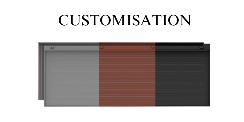 Tigle solare personalizate pentru cerinte individuale