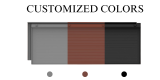 Tuiles solaires de couleur personnalisées personnalisées