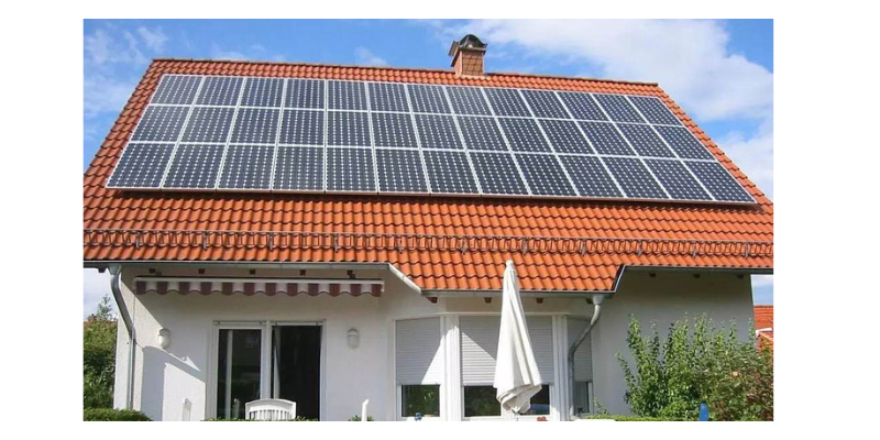 solar panels like roof tiles