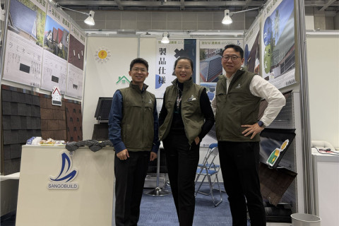 Sgbsolar på Tokyo International Building Materials Exhibition i Japan