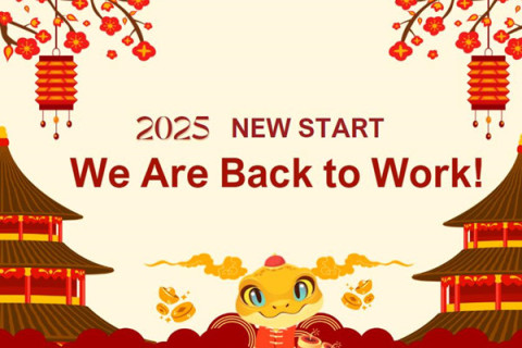 Vi er tilbage på arbejde! | 2025, starten på en ny rejse