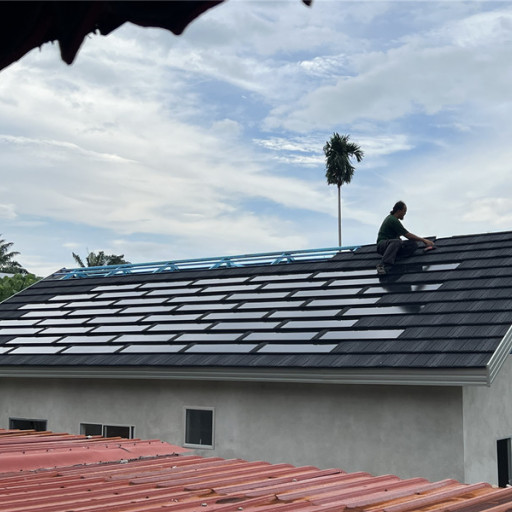 Projeto de telha solar residencial Malaysia T MAX L (4kw) -——T MAX L