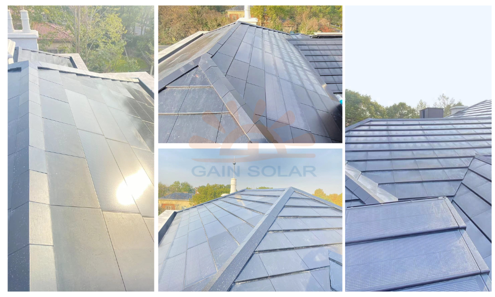 new solar roof tiles