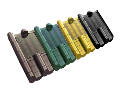 Antique Style 3D Solar PV Tile