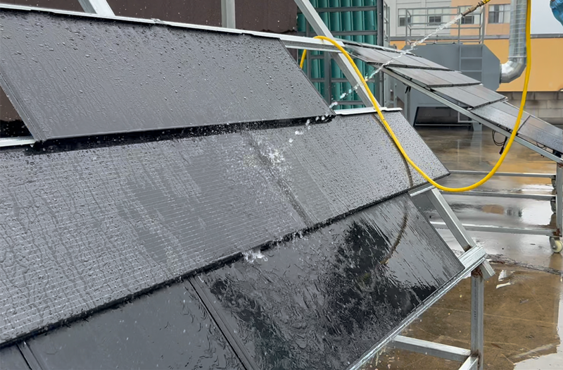 solar roof tiles waterproof