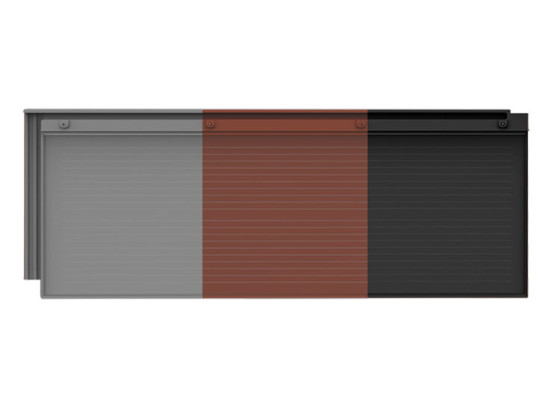 Solar House Reflective Titan Mini Series Grey Solar Roof Tile