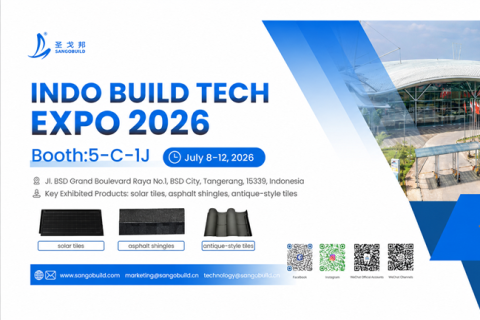 SGBSOLAR to Showcase Solar Roof Tiles at INDO BUILD TECH EXPO 2026