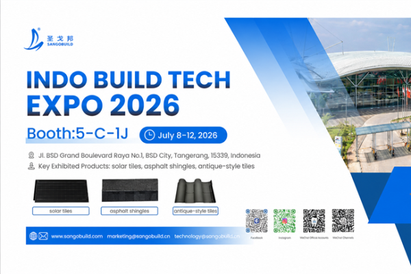 SGBSOLAR to Showcase Solar Roof Tiles at INDO BUILD TECH EXPO 2026