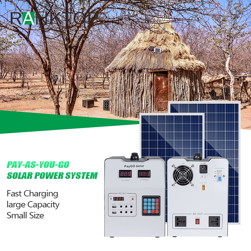 Pay-As-You-Go Solar Panel System Solar Home Paygo Power System