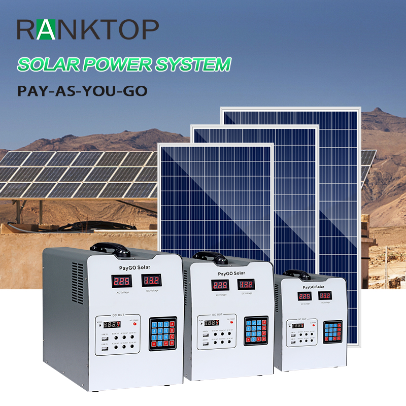 Pay-As-You-Go Solar Panel System Solar Home Paygo Power System