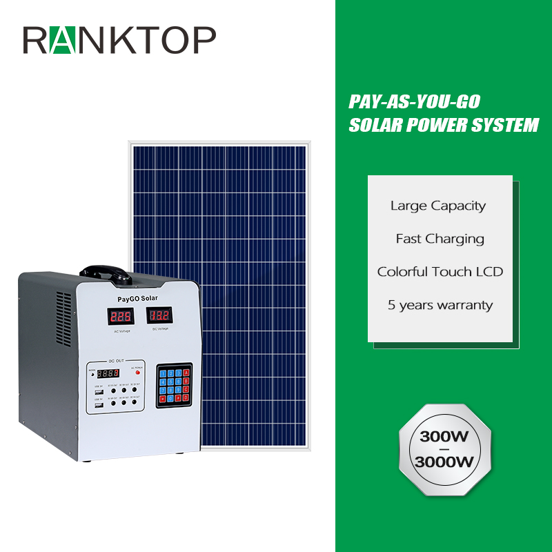 Pay-As-You-Go Solar Panel System Solar Home Paygo Power System