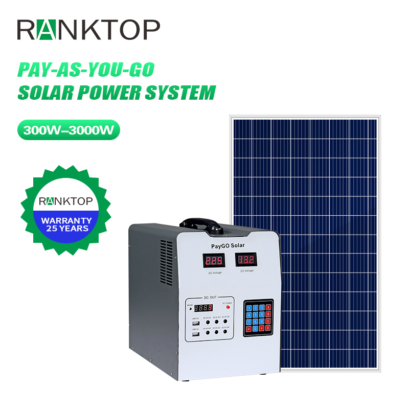 Pay-As-You-Go Solar Panel System Solar Home Paygo Power System