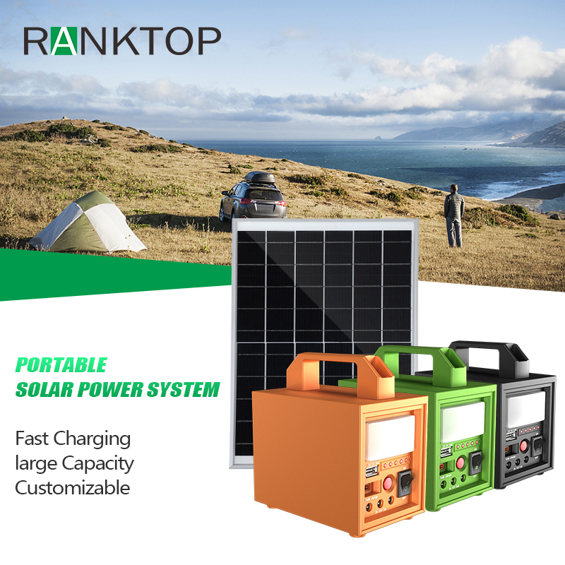 Mobile Outdoor House Solar Lighting System