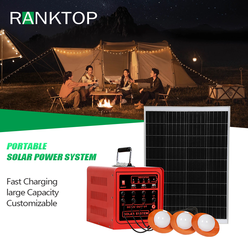 Ground Mounting solar lighting system Solar Generation